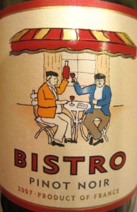 Bistro 2007 French Pinot